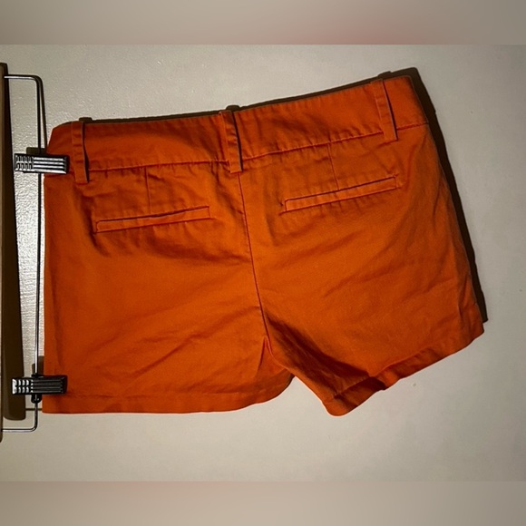 Orange Chino Shorts -Stretch (size: 2) NWOT - Picture 2 of 6